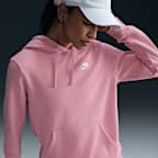 (取寄) ナイキ レディース スポーツウェア クラブ フリース プルオーバー ブーディ Nike women Sportswear Club Fleece Standar Pullover Hoodie Elemental Nike Sportswear Club Fleece Women's Pullover Hoodie. Nike.com